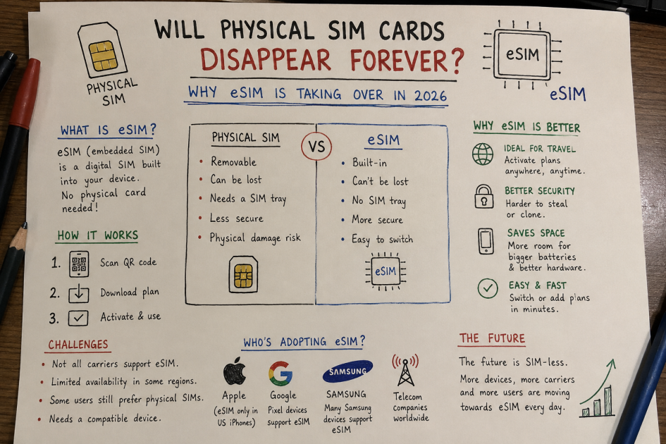 Will Physical SIM Cards Disappear Forever? Why eSIM Is Taking Over